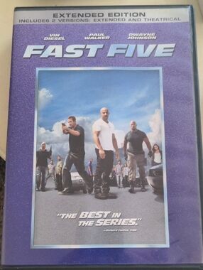 Fast Five - Furious 5 Extended Edition Vin Diesel Paul Walker Dwayne Johnson